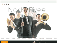 Tablet Screenshot of nicklariviere.com